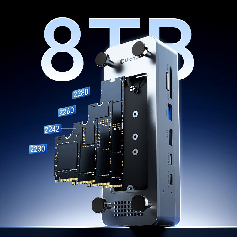 Ulanzi QT03 dokovací stanice – M.2 NVMe SSD až 8 TB