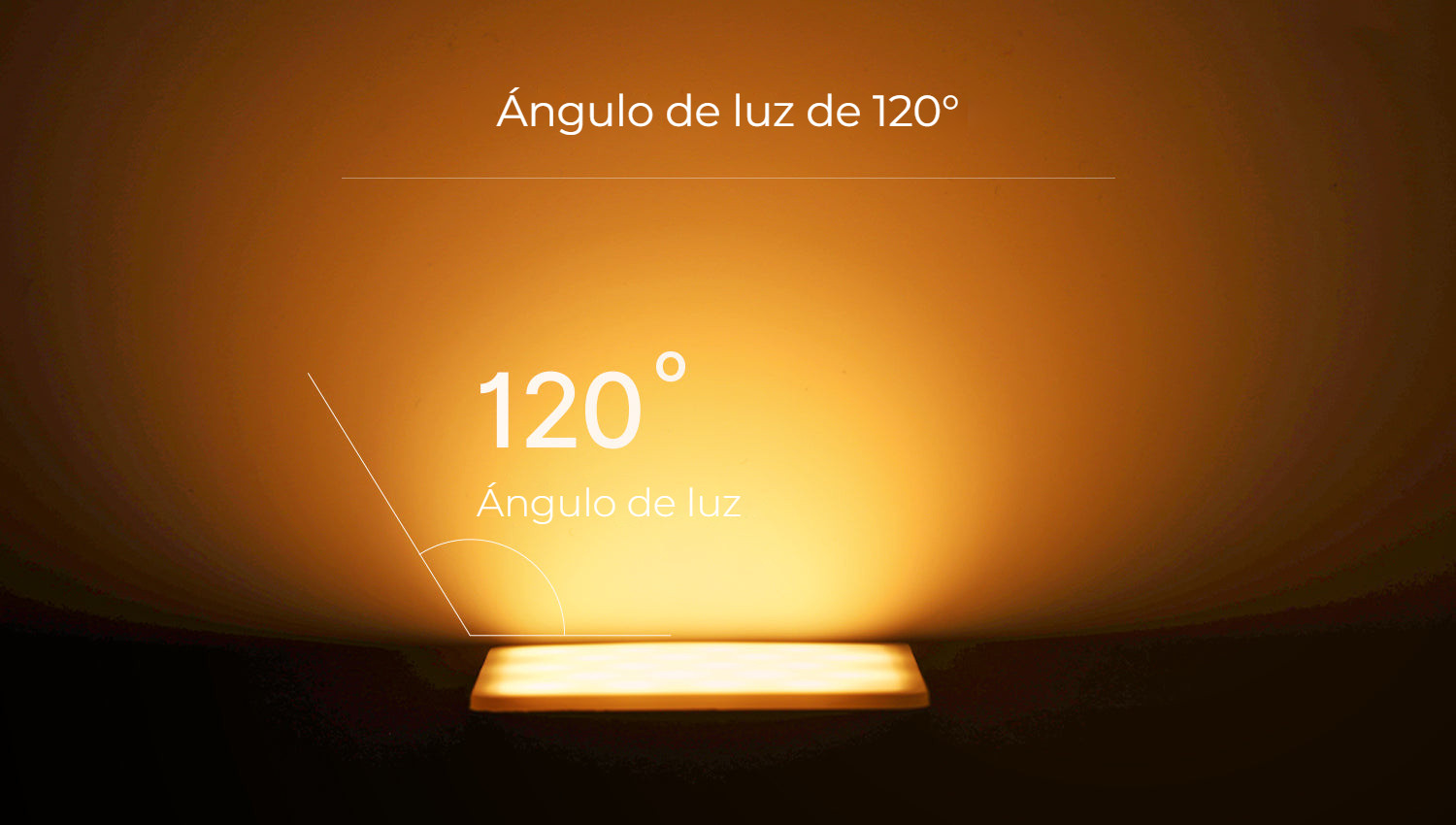 Ulanzi VL49 Pro RGB – Úhel svícení 120°