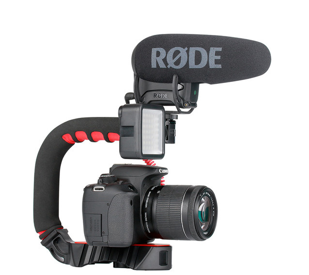Ulanzi U-Grip Pro ruční držák ve tvaru U – Fotoaparát nebo akční kamera