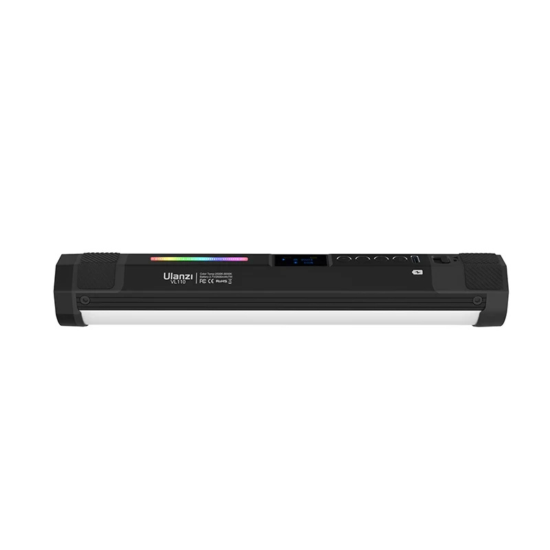 Ulanzi VL110 RGB LED tyč – OLED displej a tlačítka