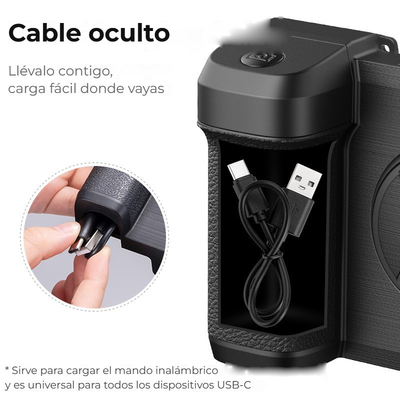 Ulanzi CG01 Bluetooth Smartphone Camera Grip – Skrytý nabíjecí kabel