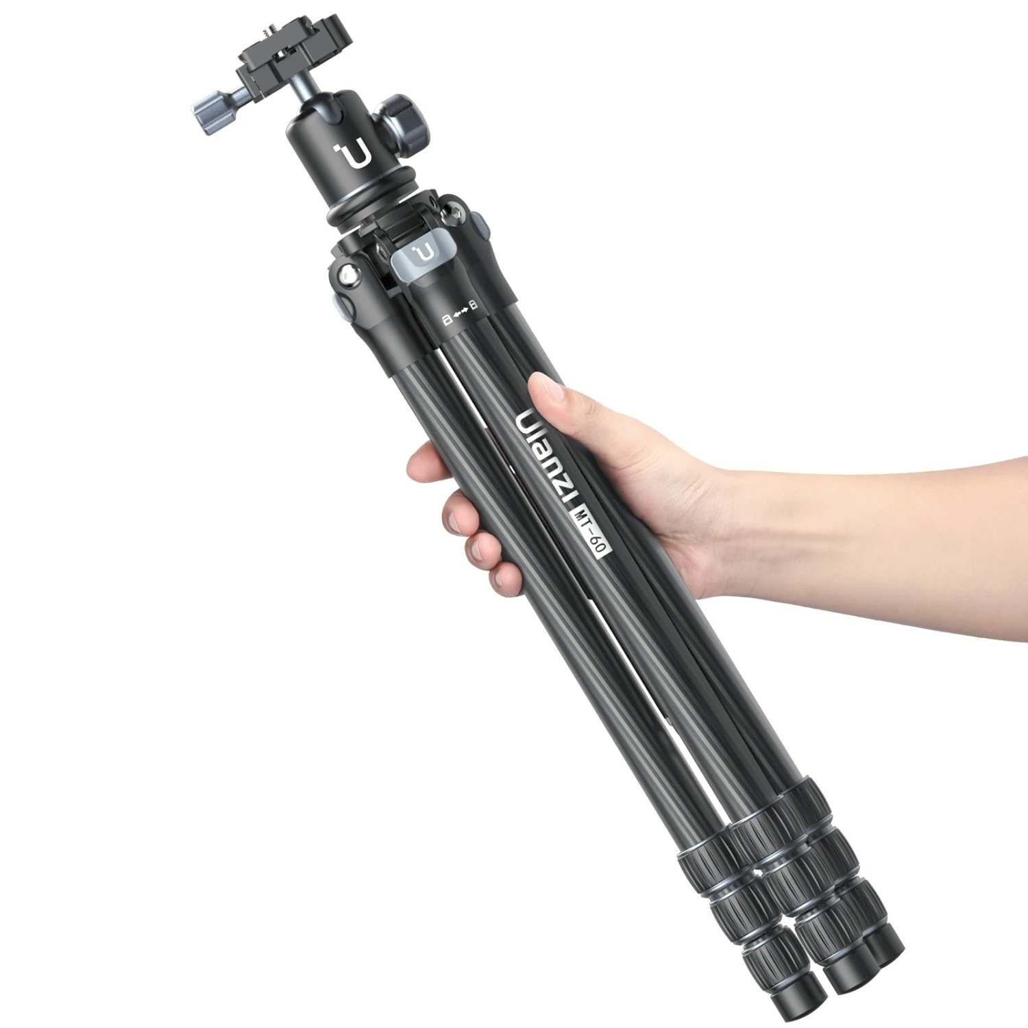 Ulanzi MT-60 karbonový cestovní stativ – Složený 54 cm