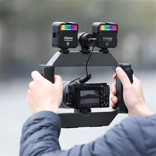 Ulanzi U-Rig video rig se světlem – Studené patky a závity 1/4″-20