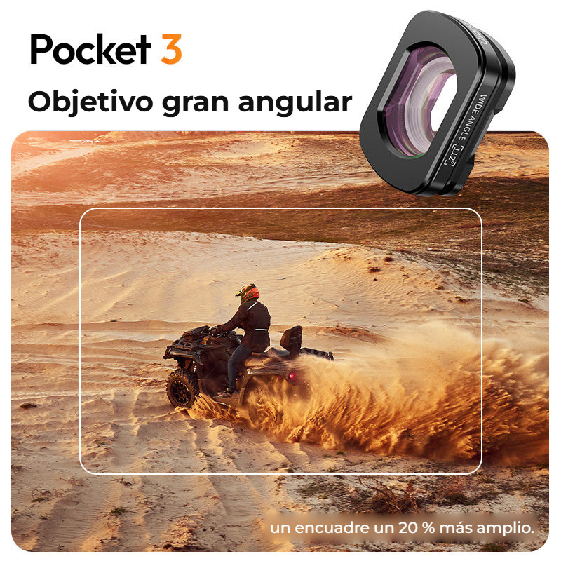 Ulanzi F35 Wide-Angle Lens – O 20 % širší záběr